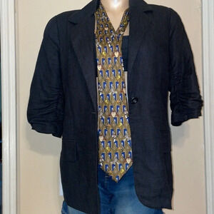 Looney Tunes neck tie Vintage bugs bunny character business casual satin 2000s